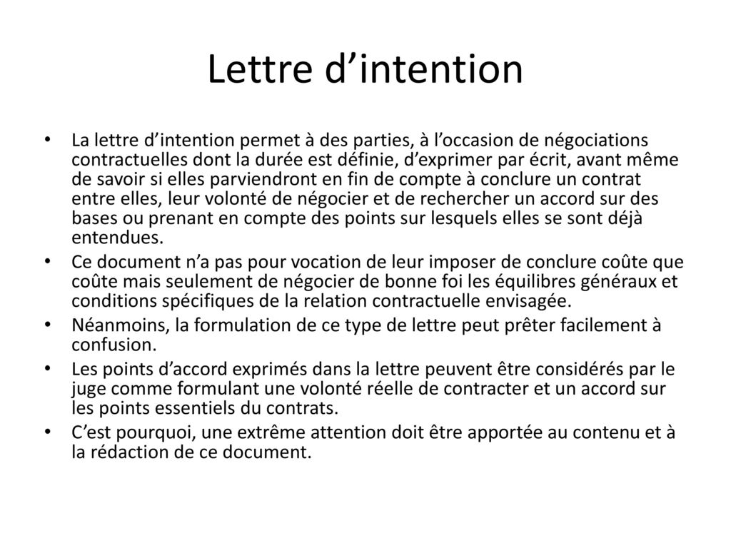 Exemple De Lettre D Intention Pour Projet Le Meilleur Exemple